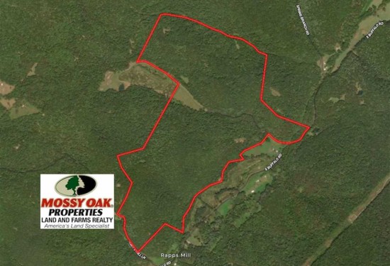 341.13 Acres of Land for Sale in rockbridge County Virginia