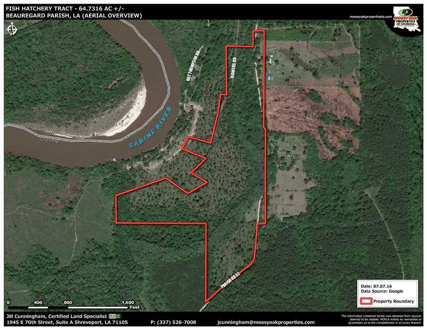 65.09 Acres of Residential land for sale in Merryville, beauregard County, Louisiana