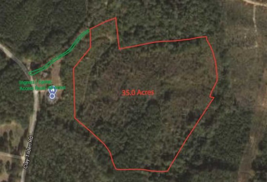 35 Acres of Land for Sale in itawamba County Mississippi