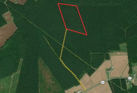 17.7 Acres of Land for Sale in hertford County North Carolina