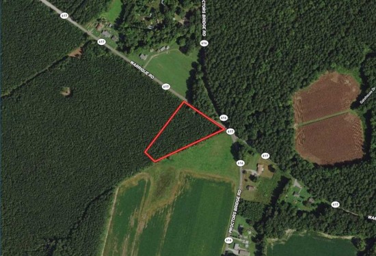 3 Acres of Land for Sale in southampton County Virginia