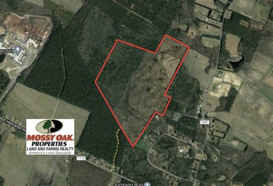 166 Acres of Land for Sale in pitt County North Carolina