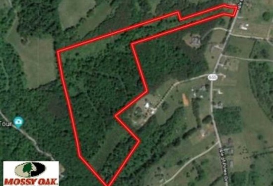 35.5 Acres of Land for Sale in bedford County Virginia