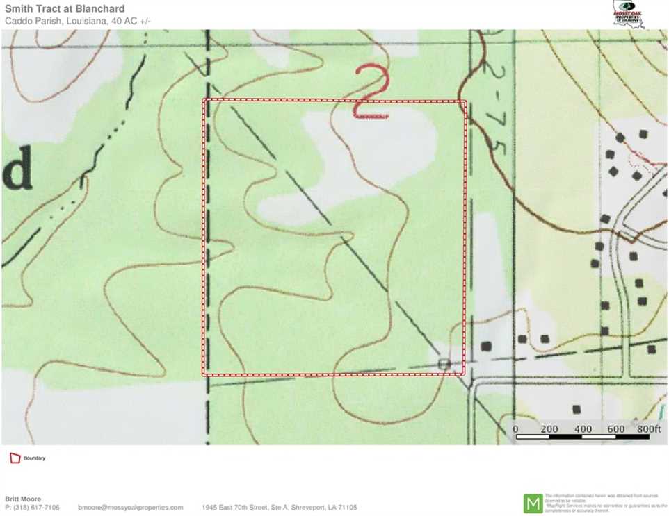 40 Acres of Land for sale in caddo County, Louisiana