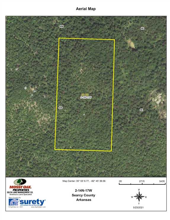 20 +/- acres of Secluded Mountain Top Property with Great Hunting! Real estate listing