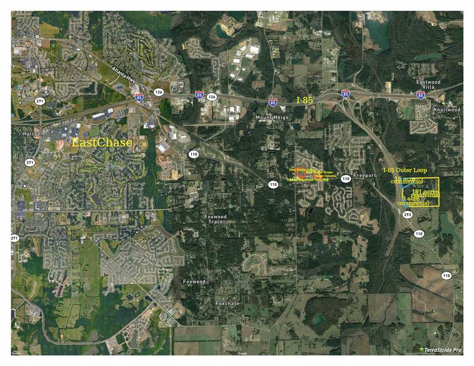 I-85 Outer Loop commercial lot Real estate listing