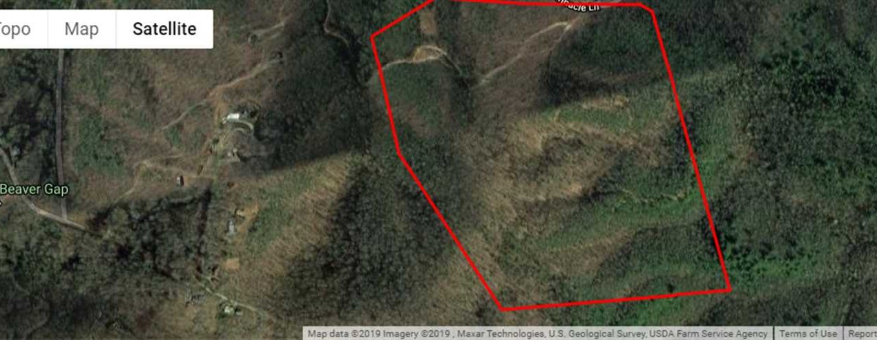 Acreage with View, Creek, Unrestricted, End of the Road Privacy Real estate listing