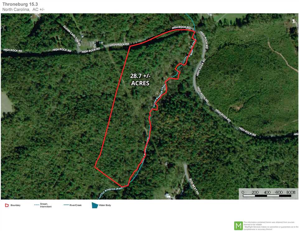 Property for sale at 28.7 acres High Rock Road