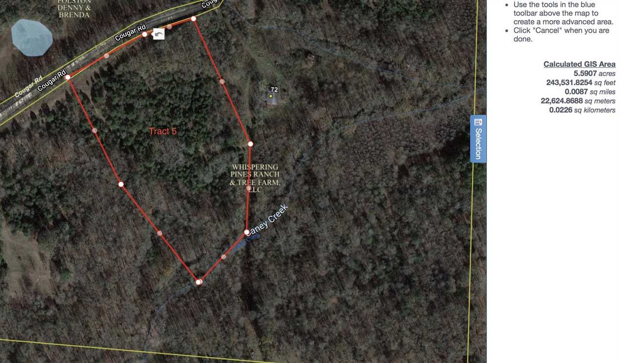 Nice 5 +/- Acre property, Creek, Gravel Road Frontage, Electric/Water at road, Sharp County, AR Real estate listing