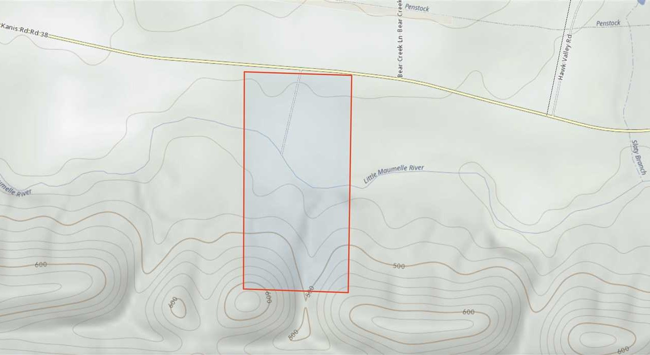 20 ACRES with Kanis Drive Frontage, year round creek and improvements Real estate listing