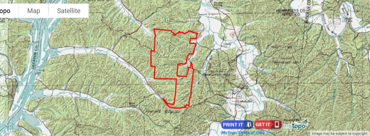 Recreational land real estate to buy in perry County TN