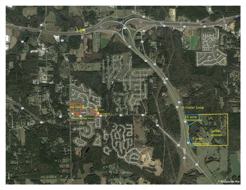 3 Acres of Commercial land for sale in Pike Road, montgomery County, Alabama
