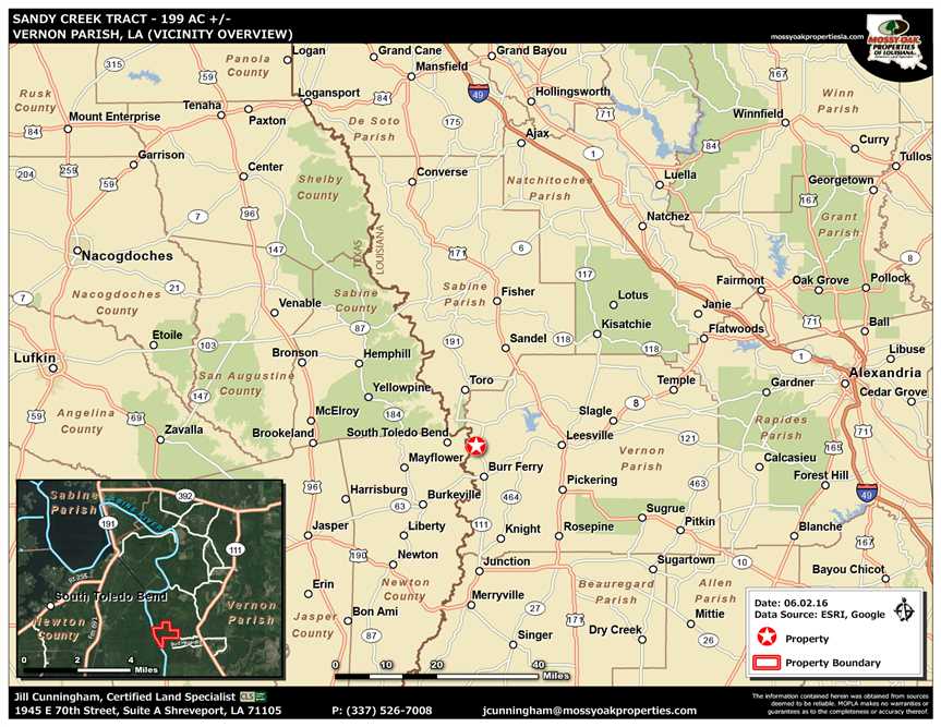 199.04 Acres of Recreational land for sale in Anacoco, vernon County, Louisiana