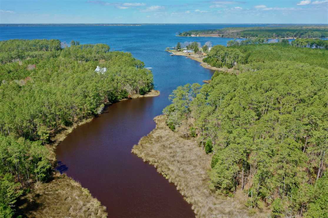 7.16 Acres of Waterfront Land For Sale in Hyde County NC! Real estate listing