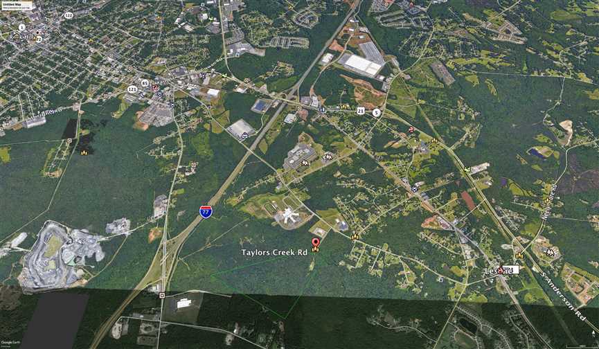 108 Acres of Prime Land in Rock Hill, York County Real estate listing