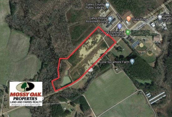 28.68 Acres of Land for Sale in gates County North Carolina