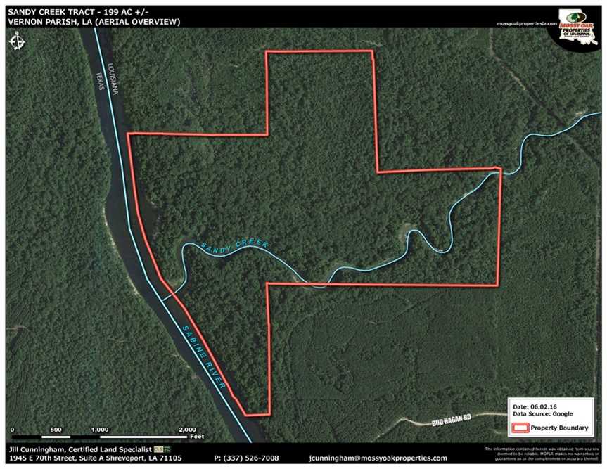 199.04 Acres of Land for sale in vernon County, Louisiana