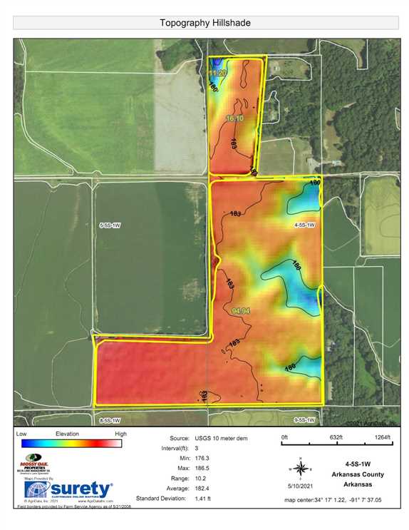123.8 Acres of Land for sale in arkansas County, Arkansas