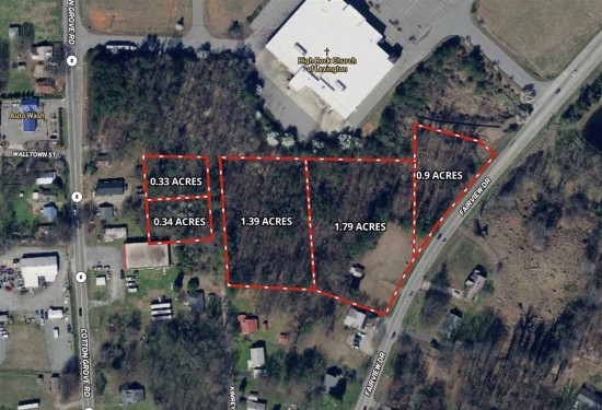 4.75 Acres of Land for Sale in davidson County North Carolina