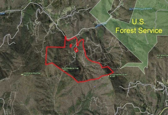 222.58 Acres of Land for Sale in jackson County North Carolina