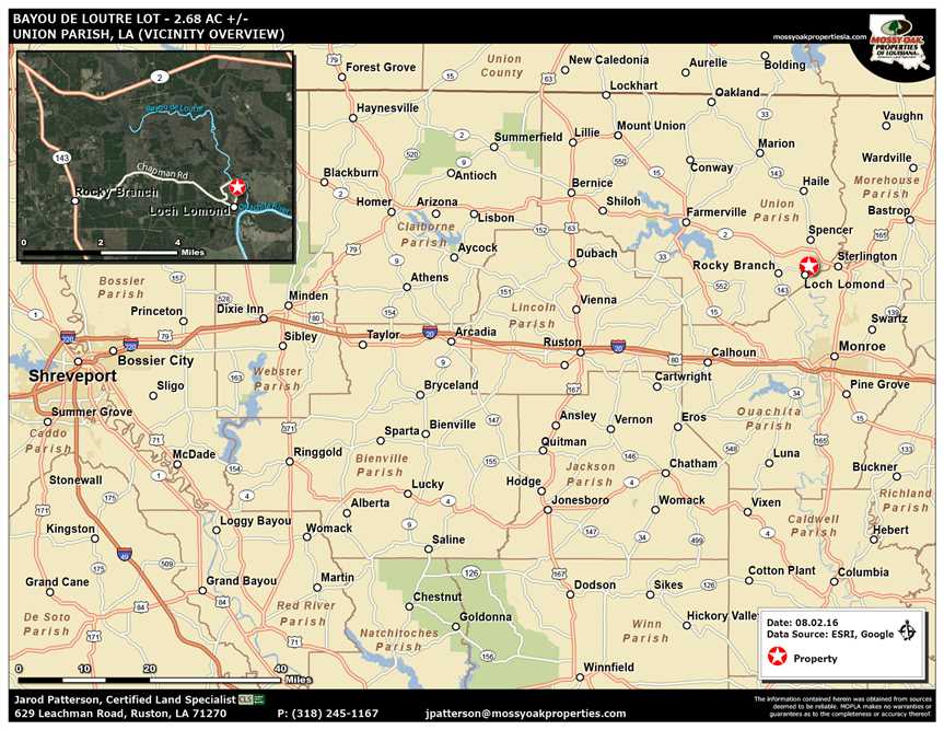 Houses and land for sale in Louisiana