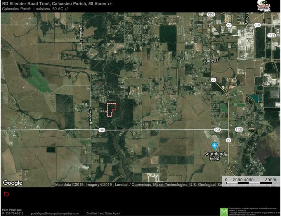 50 Acres of Land for sale in calcasieu County, Louisiana