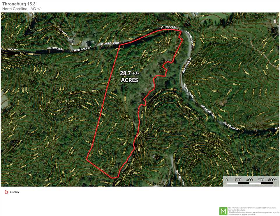 28.7 Acres of Residential land for sale in Boomer, wilkes County, North Carolina