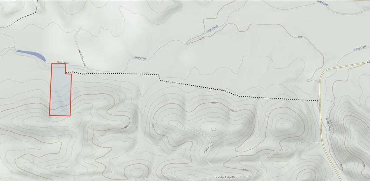 +/-6 Acres with Frontage on Neal Creek off Neal Creek Lane, Little Rock AR Real estate listing