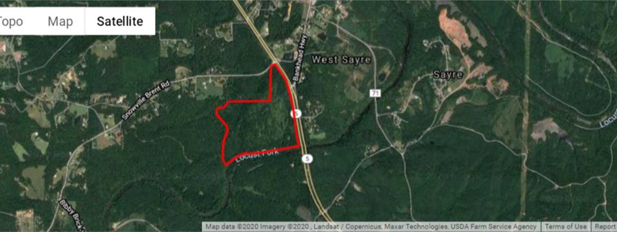 135 Acres of Land for Sale in jefferson County Alabama