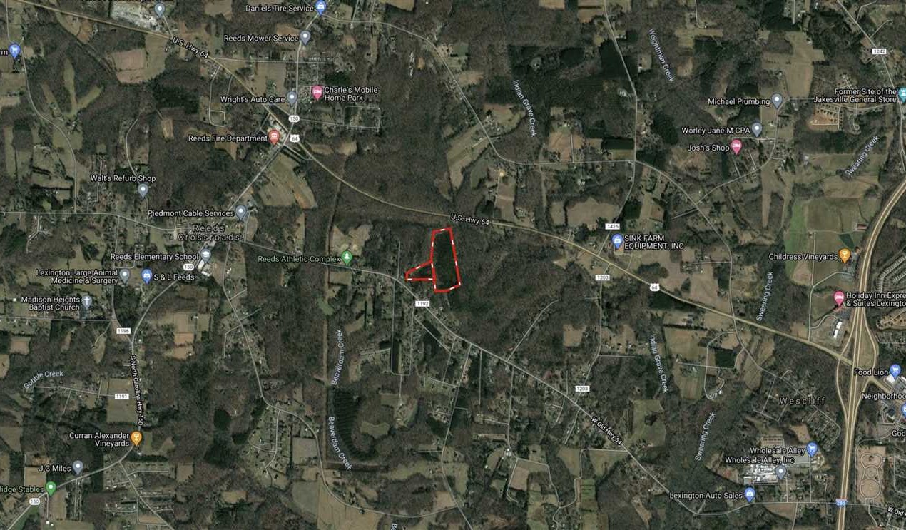 21+/- Acres in Lexington, Davidson County Real estate listing