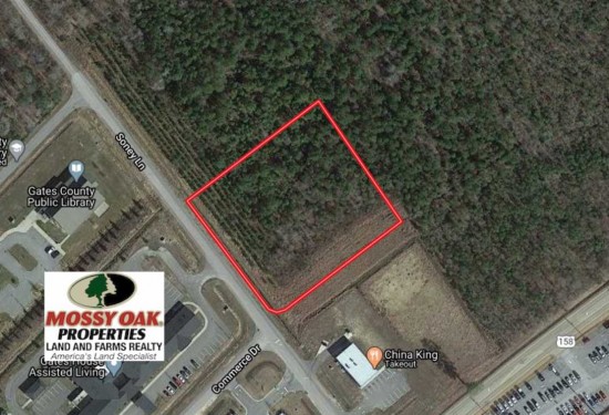 2.11 Acres of Land for Sale in gates County North Carolina
