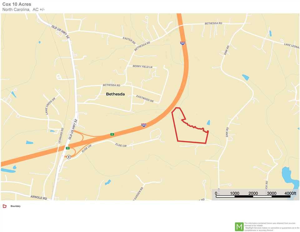 Houses and land for sale in North Carolina