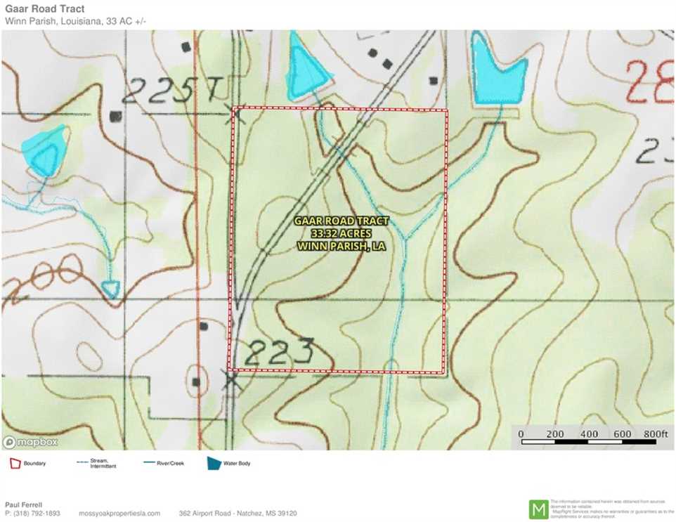 33.32 Acres of Residential land for sale in Dodson, winn County, Louisiana